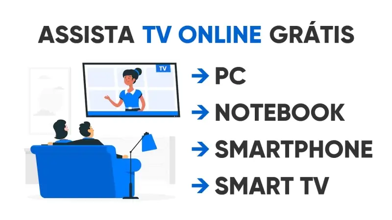 Os 30 Melhores Canais para Assistir TV Online Grátis no PC, Notebook, Celular ou Smart TV