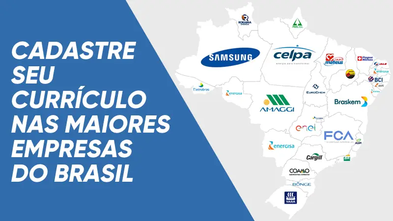 Cadastre seu Currículo nos Maiores Sites do Brasil, com as Melhores Vagas de Emprego