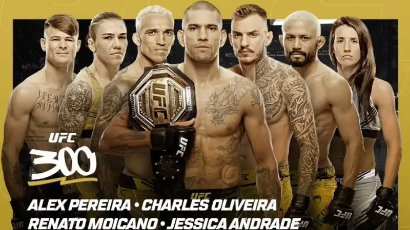 UFC 300 - Onde Assistir as Lutas do UFC Hoje ao Vivo Online